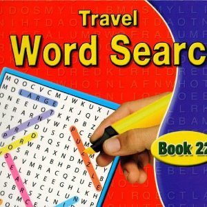 1 x Spiral Bound Word Search Travel Book Kids Adults 135 Puzzles Per book 3090