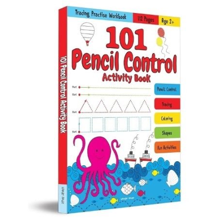 101 Pencil Control Activity Book for Kids Tracing Practise Book Age  (Paperback)
