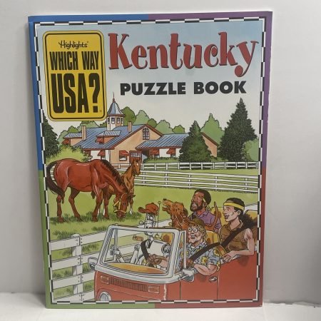 WHICH WAY USA Kentucky Puzzle Book Highlights UNUSED