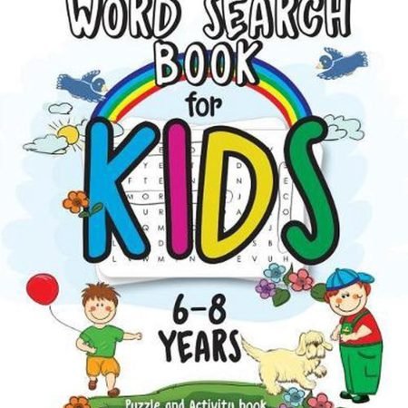 Word Search Books for Kids 6-8: Word Search Puzzles for Kids Activities Workbook
