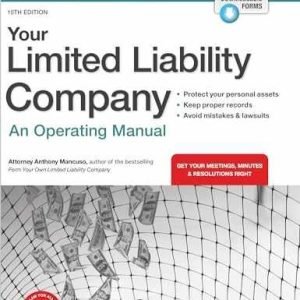 Your Limited Liability Company: - Paperback, by Mancuso Attorney Anthony - Good