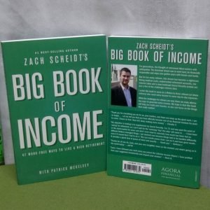 ZACH SCHEIDT autograph Big Book of Income retirement advice Agora Financial 2017