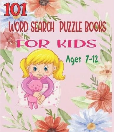 101 Word Search Puzzle Books For Kids Ages 7-12: Increase Spelling, Vocabulary,