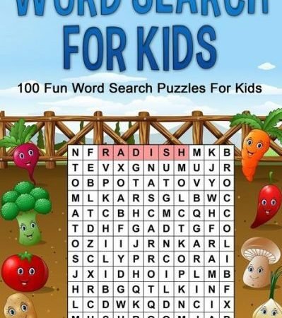 Word Search For Kids: 100 Fun Word Search Puzzles For Kids