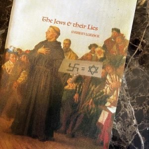 "The Jews & Their Lies" by Martin Luther, Persecuted by Ebay (1483 - 1546)-2025*