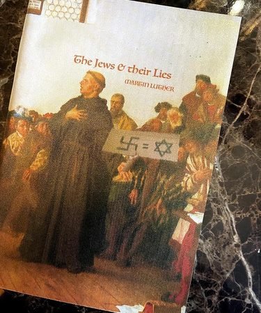 "The Jews & Their Lies" by Martin Luther, Persecuted by Ebay (1483 - 1546)-2025*