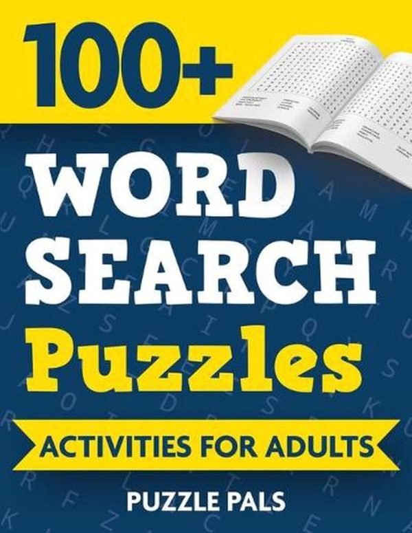 100+ Word Search Puzzles: Activities For Adults by Puzzle Pals (English) Paperba