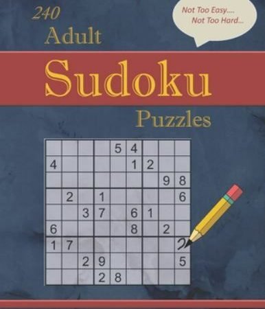 240 Not Too Easy - Not Too Hard Adult Sudoku Puzzles: Larger Print (Suitable ...
