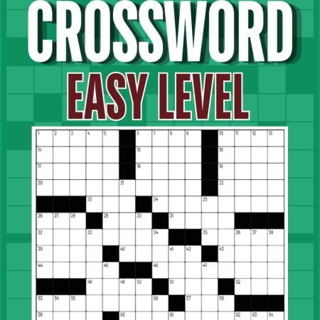 2025 Easy Crossword Puzzle Book for and Seniors: Large Print Puzzles Collection