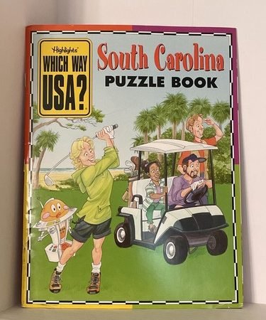 Which Way Usa South Carolina Puzzle Book Highlights Unused