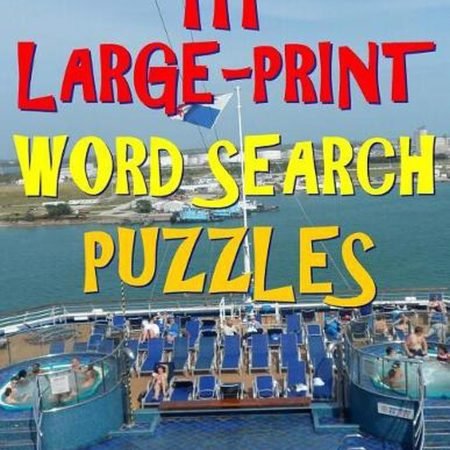 111 Large-Print Word Search Puzzles: Improve Your IQ with Entertaining Puzzles b