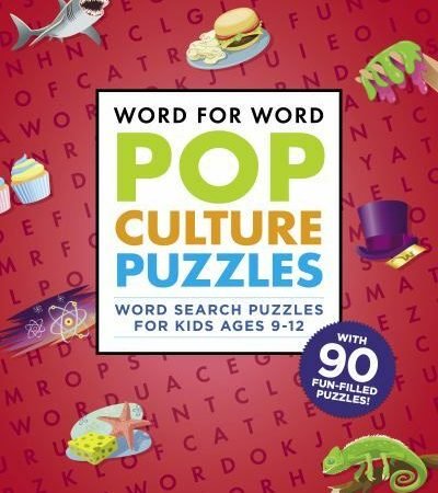 Word for Word: Pop Culture Puzzles: Word Search Book for Kids Ages 9-12