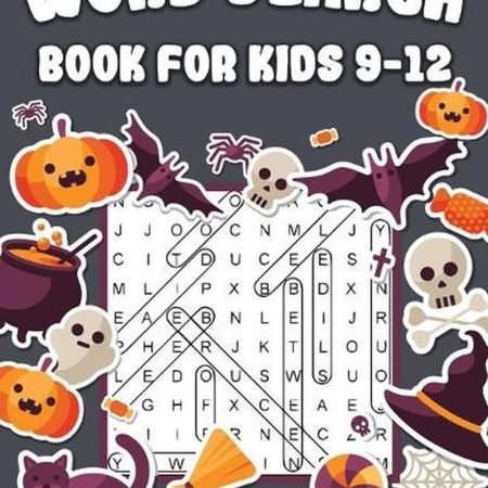 Word Search for Kids 9-12: 200 Fun Word Search Puzzles for Kids with Solutions -
