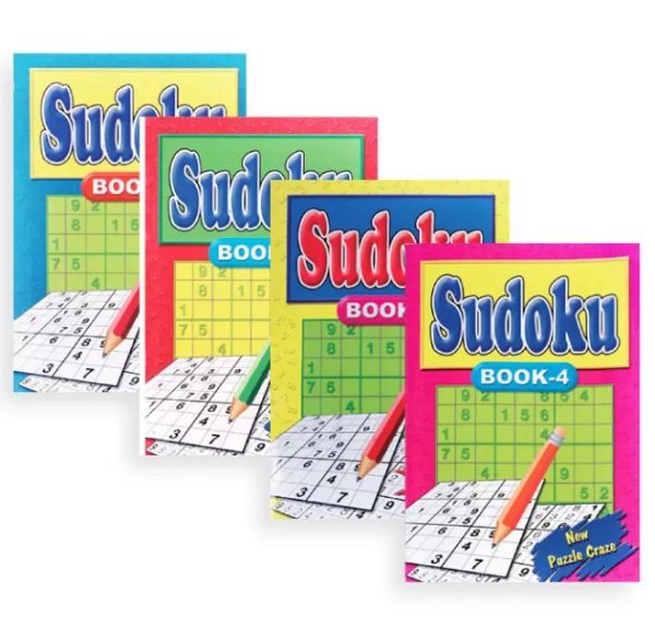 1 X SUDOKU PUZZLE BOOK A5 SIZE 100+ GRIDS IN EACH BOOK TRAVEL ADULT SKILL