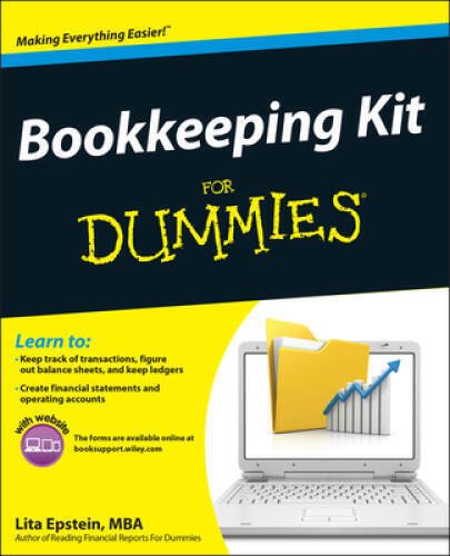 Bookkeeping Kit For Dummies - Paperback By Epstein, Lita - VERY GOOD