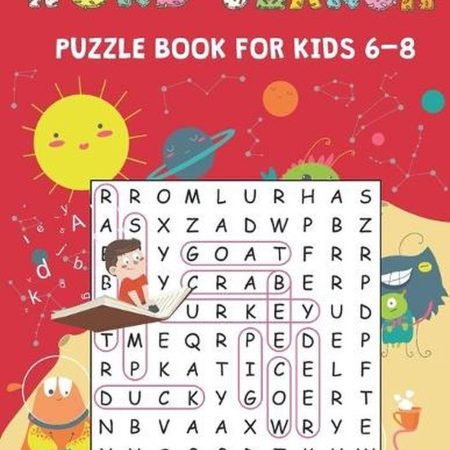 Word Search Puzzle Book for Kids 6-8: 100 Word Find Puzzles to Improve Spelling,