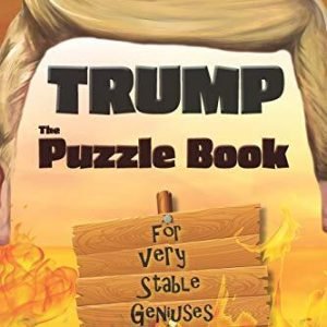Trump: The Puzzle Book for Very Stable Geniuses by Santa, Secret Book The Fast
