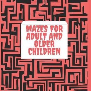 Mazes for Adult and Older Children book 2: Amazing Maze Activity Book for adult