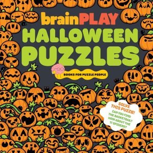 Brainplay Halloween Puzzles: over 200 Spell-Binding Mazes, Halloween Fill in the