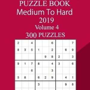 300 Medium to Hard Sudoku Puzzle Book 2019 by Reese Jefferson (English) Paperbac