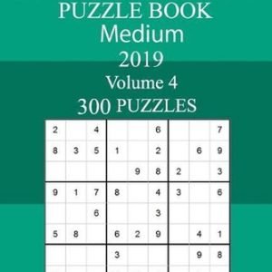 300 Medium Sudoku Puzzle Book 2019 by Claire Eisenhower (English) Paperback Book