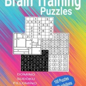 Brain Training Puzzles - Domino, Sudoku, Fillomino, Sikaku, Futoshiki: 100 Pu...
