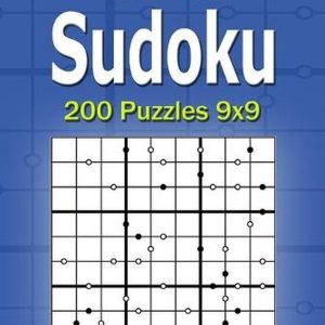 Kropki Sudoku Puzzle Book for Adults: 200 Puzzles 9x9 (Volume 1) by Alena Gurin