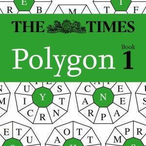 The Times Polygon Book 1: 300 Word Wheel Puzzles by The Times Mind Games Paperba