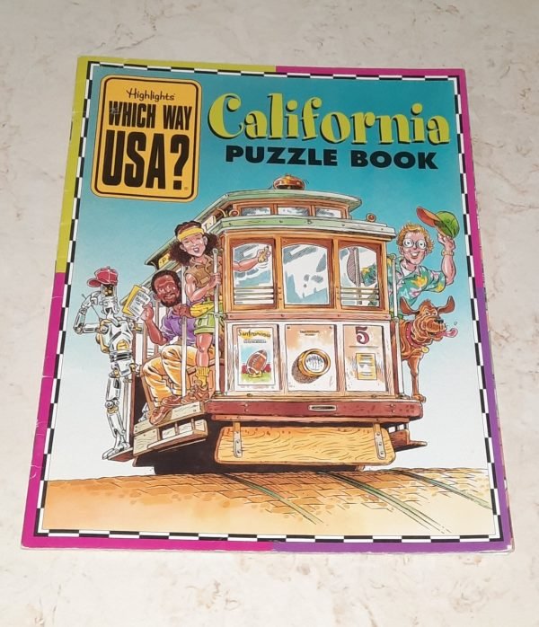 Highlights Which Way USA California Puzzle Book Magazine