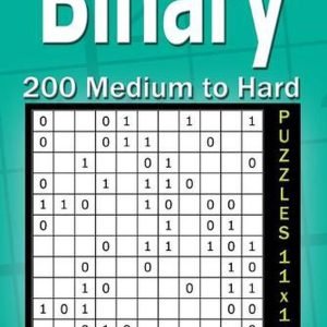 Binary puzzle books for Adults: 200 Medium to Hard Puzzles 11x11 (Volume 8) by A