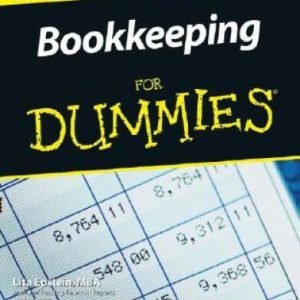 Bookkeeping For Dummies - Paperback By Epstein, Lita - VERY GOOD