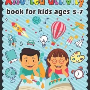 Assorted activity book for kids ages 5-7: Puzzle book for kids - Dot to dot, Maz