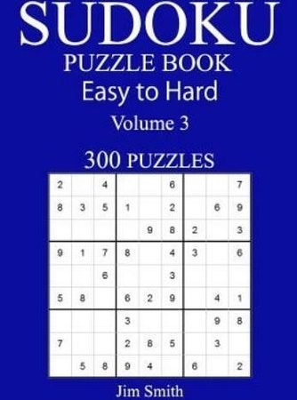 300 Easy To Hard Sudoku Puzzle Book