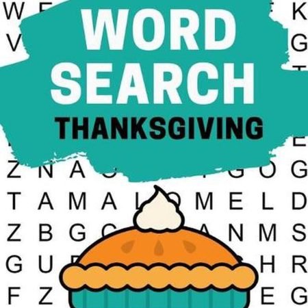 Word Search Thanksgiving: Thanksgiving word search puzzle books for adults (Vol.