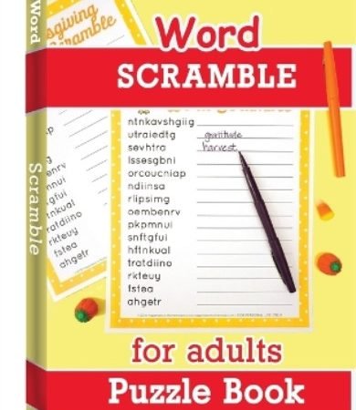 Word Scramble Puzzle Book for Adults (Paperback) (UK IMPORT)