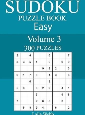 300 Easy Sudoku Puzzle Book by Laila Webb (English) Paperback Book