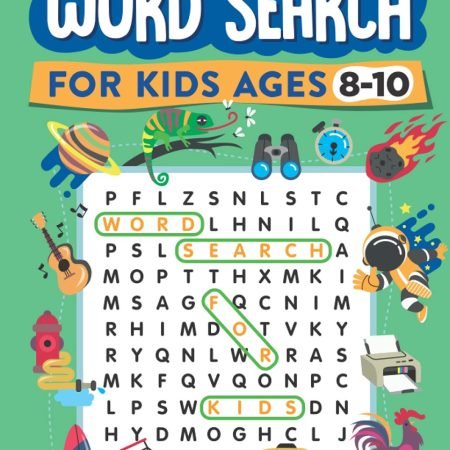 Word Search for Kids Ages 8-10: 100 Word Search Puzzles