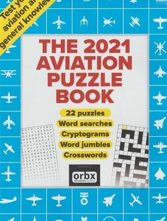 2021 Aviation Puzzle Book (2021) 30-Page Booklet, Key Publishing