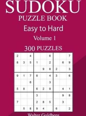 300 Easy To Hard Sudoku Puzzle Book