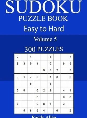 300 Easy To Hard Sudoku Puzzle Book