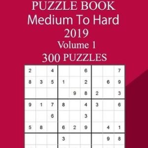 300 Medium to Hard Sudoku Puzzle Book 2019 by Reese Jefferson (English) Paperbac