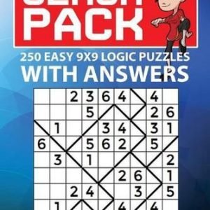 Slash Pack: 250 Easy 9x9 Logic Puzzles with Answers by Mindful Puzzle Books (Eng