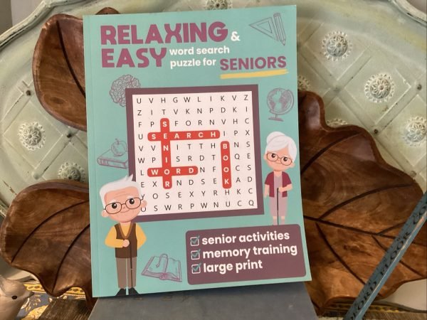 relaxing and easy word search for seniors Large Print Memory Care 50 Puzzles