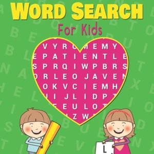 Happy Valentines Day Word Search large Print valentine word search For Kids.: 36