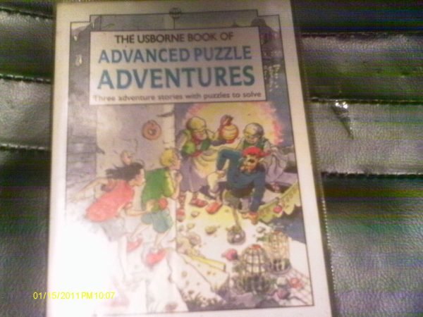 The Usborne Book of Advanced Puzzle Adventures: Three Adventure Stories With...