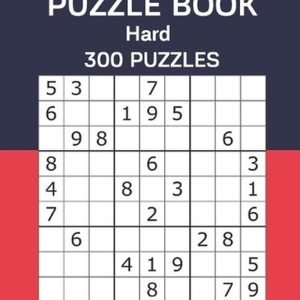 Sudoku Puzzle Book Hard: 300 Puzzles Volume 1 by James Watts Paperback Book