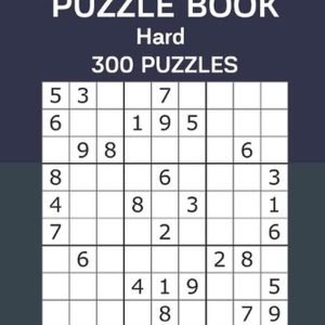 Sudoku Puzzle Book Hard: 300 Puzzles Volume 1 by James Watts Paperback Book