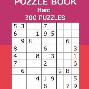 Sudoku Puzzle Book Hard: 300 Puzzles Volume 1 by James Watts Paperback Book