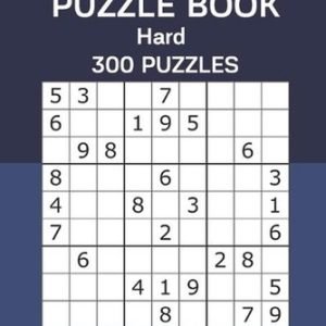 Sudoku Puzzle Book Hard: 300 Puzzles Volume 6 by James Watts Paperback Book