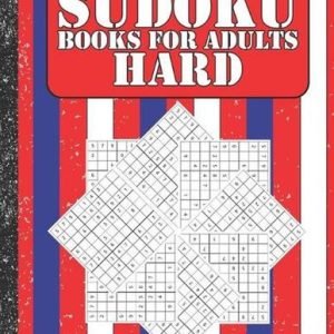 Sudoku books for adults hard: 200 Sudokus from hard with solutions for adults Gi